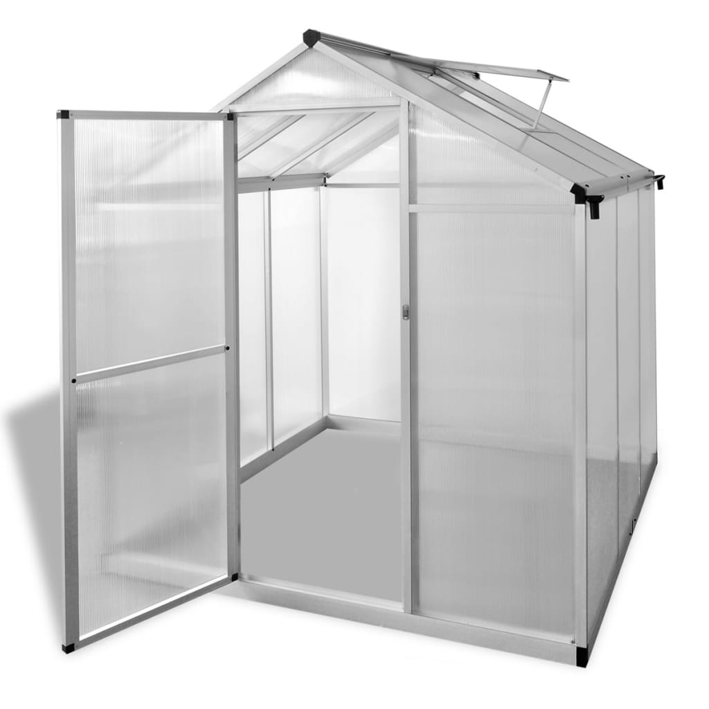 vidaXL Greenhouse Reinforced Aluminium 3,46 m²