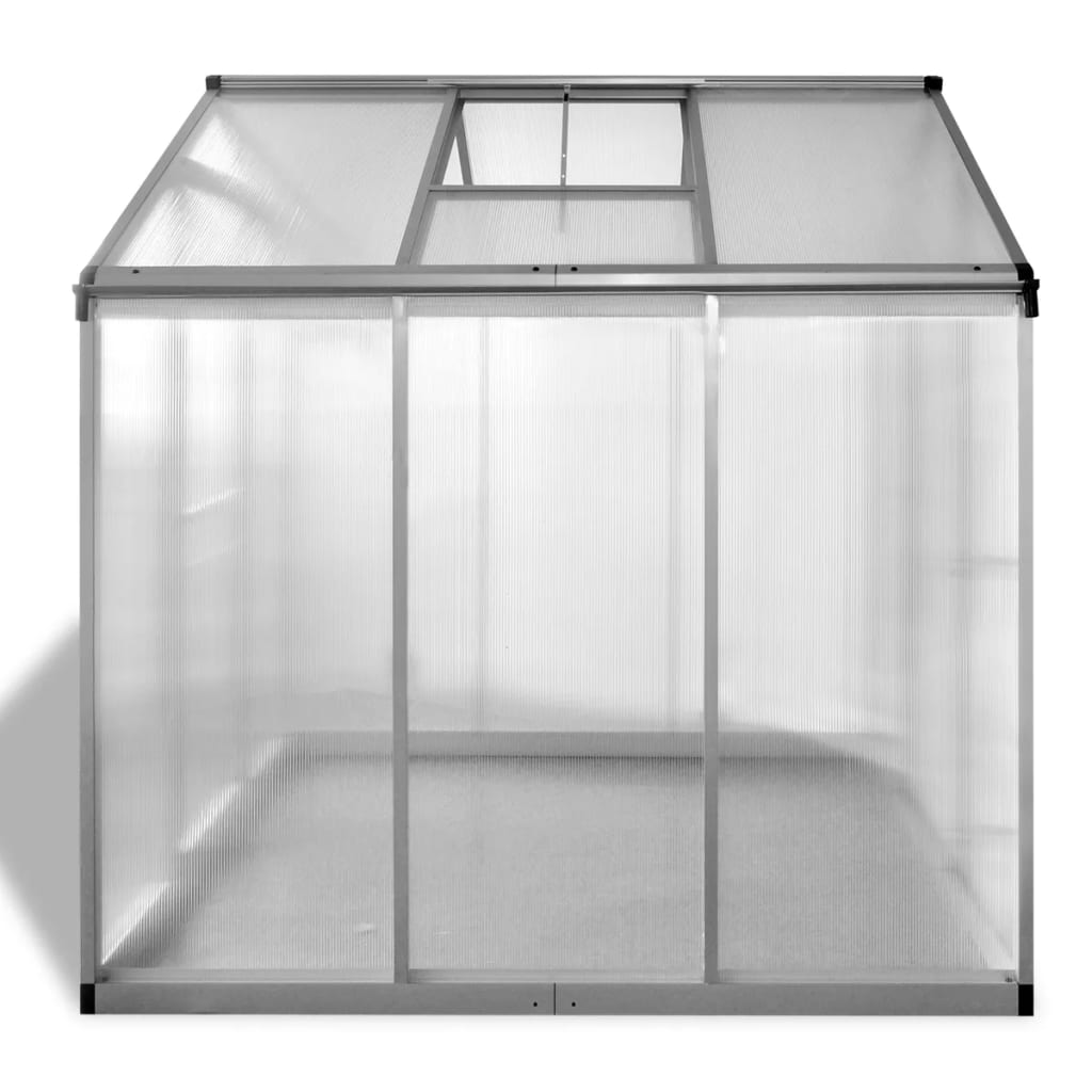 vidaXL Greenhouse Reinforced Aluminium 3,46 m²