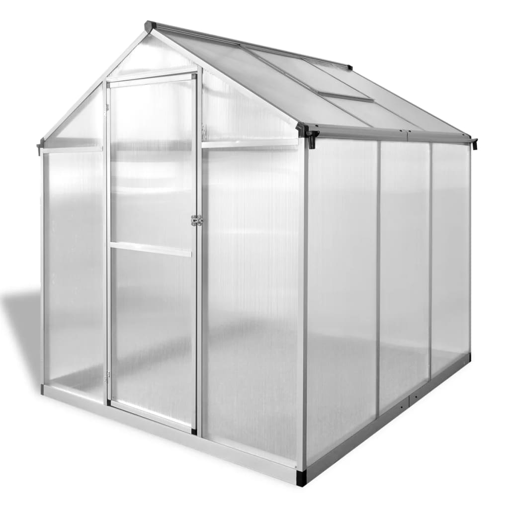 vidaXL Greenhouse Reinforced Aluminium 3,46 m²