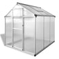 vidaXL Greenhouse Reinforced Aluminium 3,46 m²
