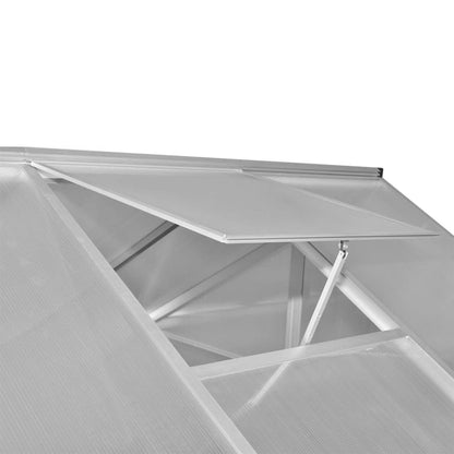 vidaXL Greenhouse Reinforced Aluminium 3,46 m²