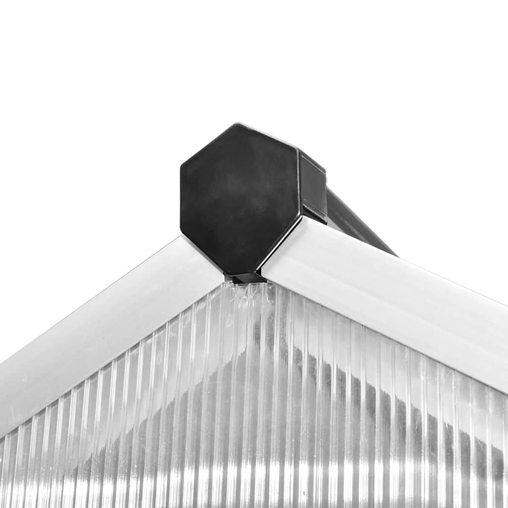 vidaXL Greenhouse Reinforced Aluminium 3,46 m²